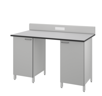 Стол для хроматографа с двумя одинарными тумбами ЛАБ-PRO СХ-Т2 150.80.90/105 LA
