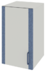 Антресоль высокая к шкафам хранения ЛАБ-PRO Ав 40.50.70