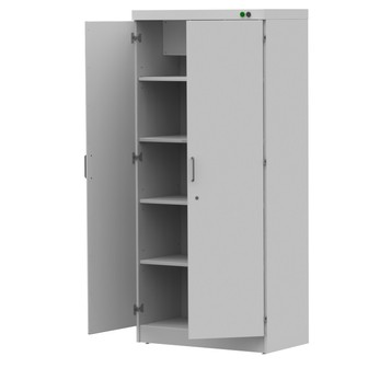 Шкаф для хранения реактивов (корпус - металл) с вентиляционным блоком ЛАБ-PRO ШМР 90.50.193 с вентиляционным блоком_0