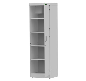 Шкаф для хранения реактивов (корпус - металл) с вентиляционным блоком ЛАБ-PRO ШМР 60.50.193 с вентиляционным блоком_0