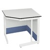 Стол угловой к низкому лабораторному столу ЛАБ-PRO СУ 90/65.90/65.75 TR