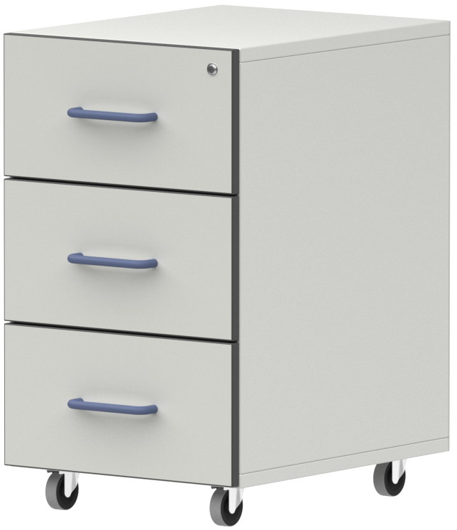 Тумба подкатная ЛАБ-PRO ТПЯ3 40.50.67