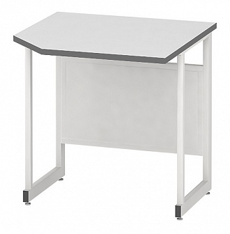 Стол угловой к высокому лабораторному столу ЛАБ-PRO СУ 90/65.90/65.90 LA