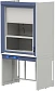 Шкаф вытяжной со встроенной стеклокерамической плитой ЛАБ-PRO ШВВП 120.84.230 C20_0