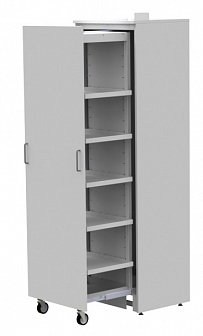 Шкаф для хранения реактивов (корпус -металл) с выдвижным механизмом ЛАБ-PRO ШМР-ВМ 60.50.193_0