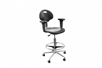 Кресло полиуретановое  с подлокотниками КР12-В