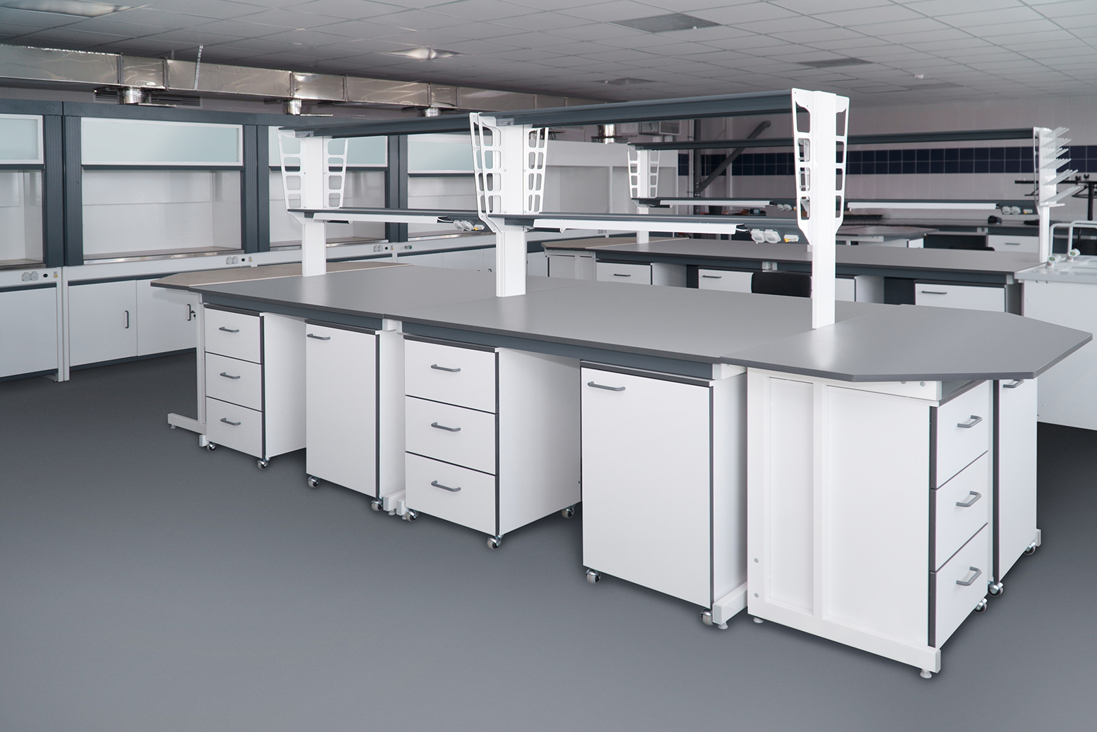 Лабораторная мебель серии ЛАБ-М